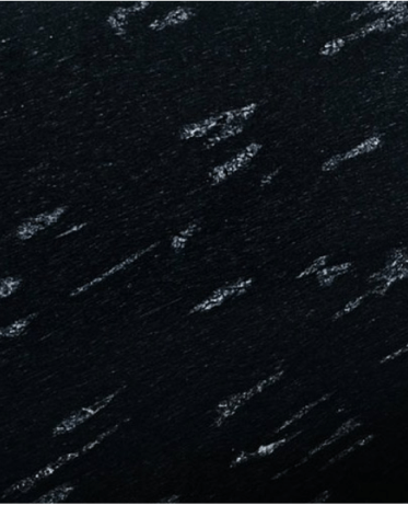 Fish Black granite