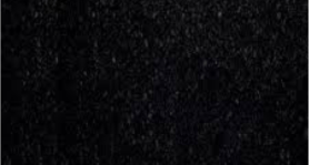 R Black granite