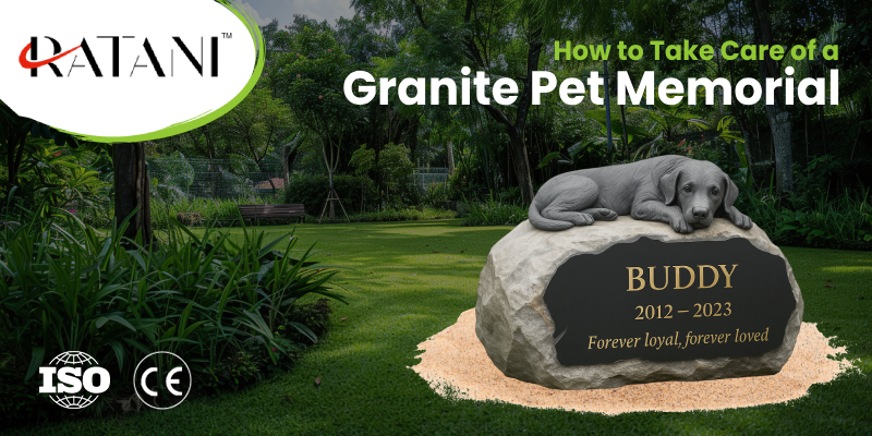 Comment prendre soin d’un monument en granit pour animaux de compagnie