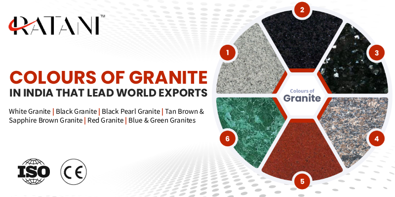 Colours of granite in India That Lead World Exports
