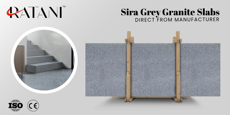 Sira Grey Granite Slabs – Direct from Manufacturer