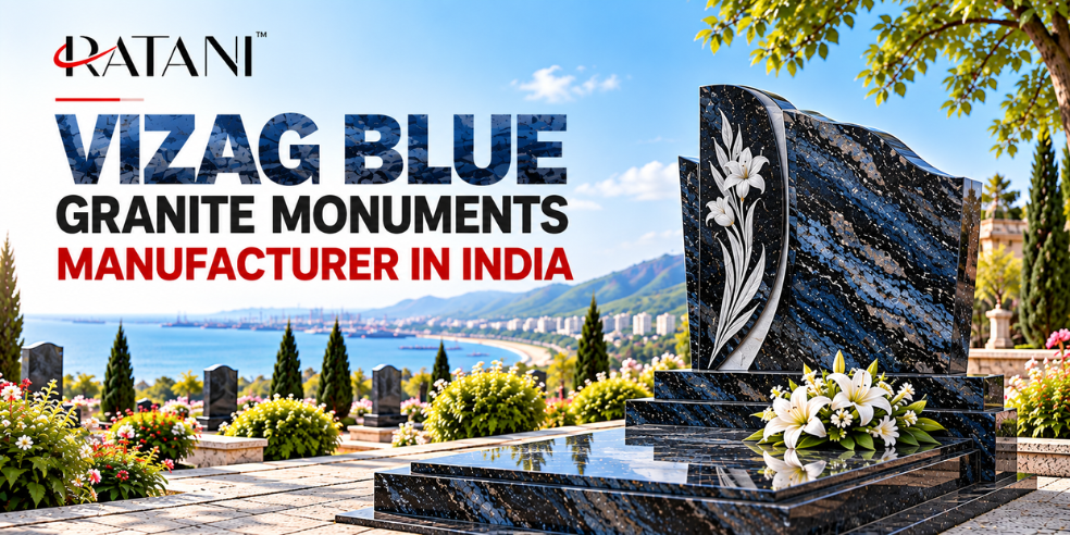 Vizag Blue Granite Monuments Manufacturer in India